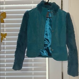 Brand New never worn...Fur and Suede jacket